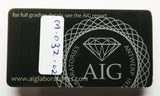 Emerald 0.32ct AIG Certified