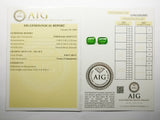 Emerald 0.32ct AIG Certified