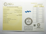 Sapphire 1.33ct AIG Certified