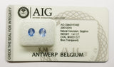 Sapphire 1.41ct AIG Certified