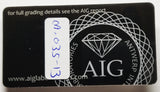 Sapphire 1.45ct AIG Certified