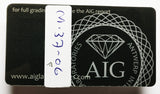 Sapphire 10.59ct AIG Certified