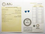 Sapphire 2.07ct AIG Certified