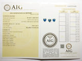 Sapphire 3.84ct AIG Certified