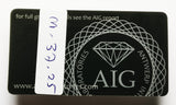 Sapphire 3.95ct AIG Certified