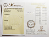 Sapphire 2.43ct AIG Certified