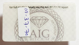 Sapphire 3.21ct AIG Certified