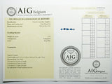 Sapphire 2.55ct AIG Certified