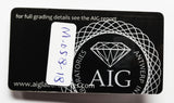 Emerald 1.13ct AIG Certified