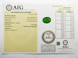 Emerald 1.13ct AIG Certified