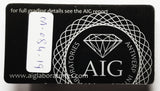 Sapphire 2.98ct AIG Certified