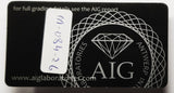 Sapphire 4.38ct AIG Certified