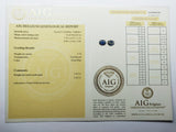 Sapphire 2.72ct AIG Certified