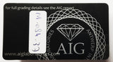 Sapphire 2.01ct AIG Certified