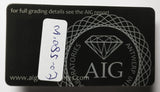 Sapphire 2.37ct AIG Certified