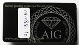 Sapphire 2.63ct AIG Certified