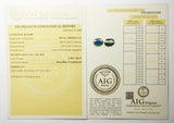 Sapphire 2.28ct AIG Certified