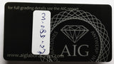 Sapphire 2.81ct AIG Certified