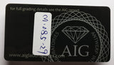 Sapphire 3.74ct AIG Certified