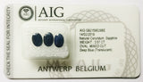 Sapphire 3.57ct AIG Certified