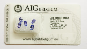 Tanzanite 1.20ct AIG Certified