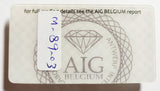 Tanzanite 1.02ct AIG Certified