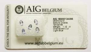 Tanzanite 1.16ct AIG Certified