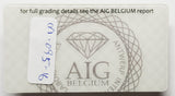 Aquamarine 4.91ct AIG Certified