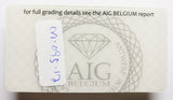 Aquamarine 2.81ct AIG Certified