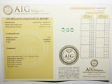 Aquamarine 4.24ct AIG Certified