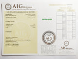 Emerald 3.51ct AIG Certified