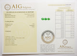 Emerald 2.92ct AIG Certified