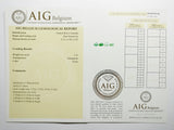 Emerald 1.55ct AIG Certified