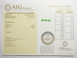 Emerald 2.45ct AIG Certified