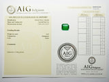 Emerald 0.45ct AIG Certified