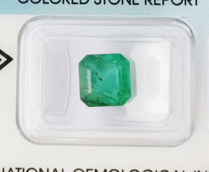 Emerald 2.97ct IGI Certified