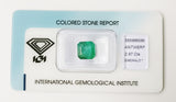 Emerald 2.97ct IGI Certified