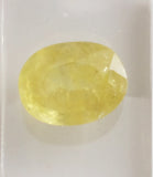 Yellow Sapphire 4.72ct ALGT Certified