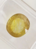 Yellow Sapphire 4.77ct ALGT Certified