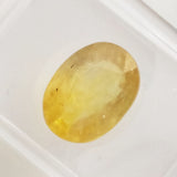 Yellow Sapphire 3.74ct ALGT Certified