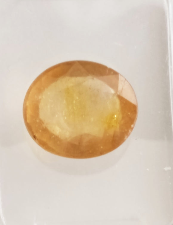 Yellow Sapphire 3.81ct ALGT Certified