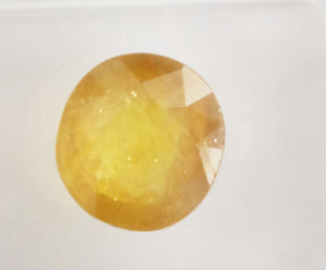 Yellow Sapphire 4.95ct ALGT Certified