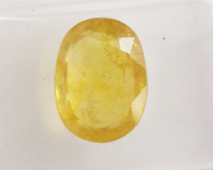 Yellow Sapphire 5.17ct ALGT Certified