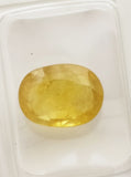 Yellow Sapphire 5.17ct ALGT Certified