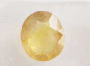 Yellow Sapphire 5.42ct ALGT Certified