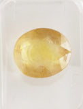 Yellow Sapphire 5.42ct ALGT Certified