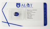 Sapphire 2.44ct ALGT Certified