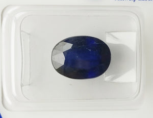 Blue Sapphire 4.10ct ALGT Certified