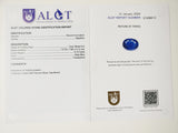 Sapphire 4.10ct ALGT Certified