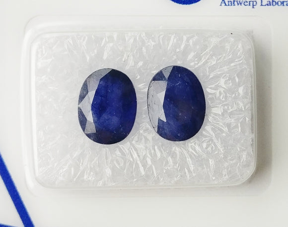 Blue Sapphire 3.45ct ALGT Certified